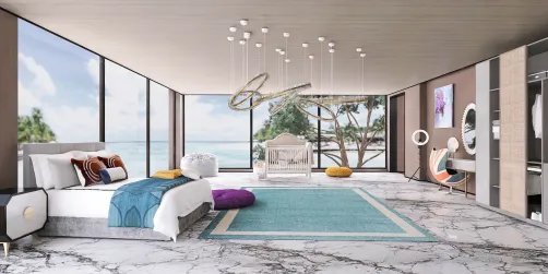 Malibu bedroom 