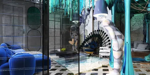 Azules futuristas