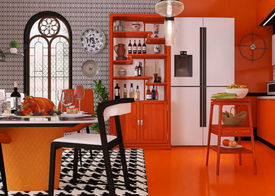 Dinde à l’orange Design Rendering