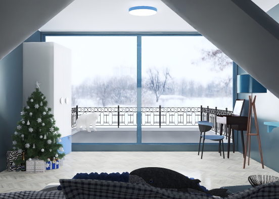 winter relax❄️🏔️ Design Rendering