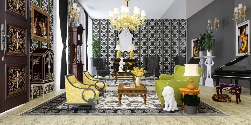 Luxury tile wood floor.and Tiles over wall.