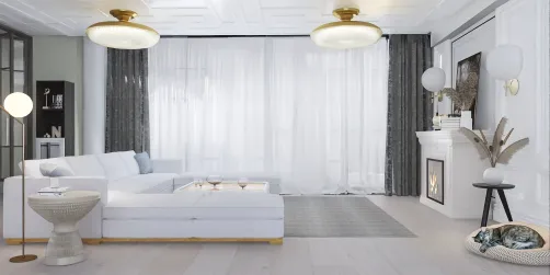 Minimalistic living room 