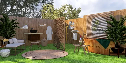 Outdoor Bathroom 