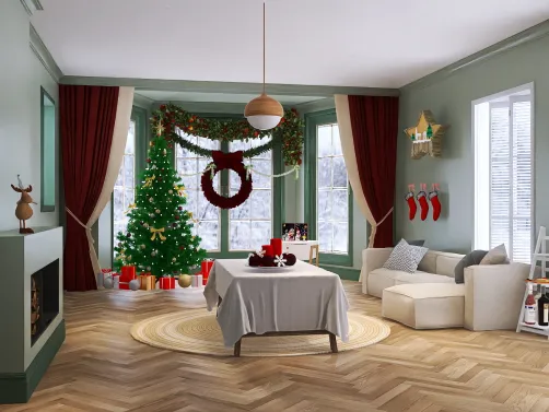 Sala navideña