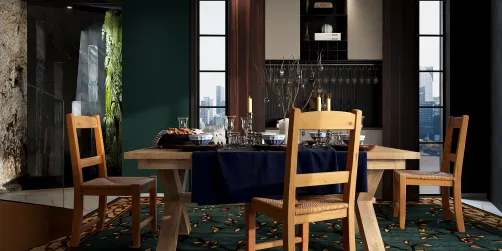 Rustic Wine Tasting Room