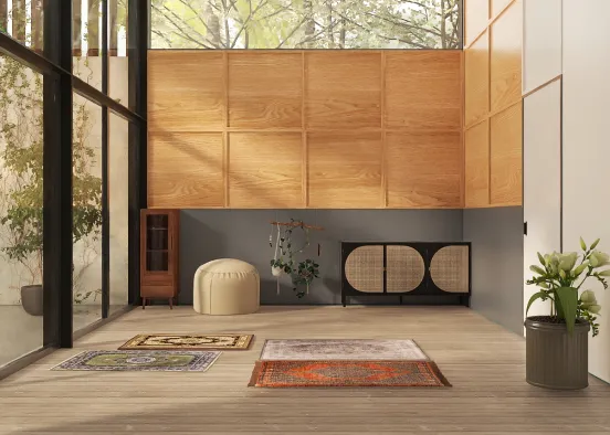 small prayer room in the house Design Rendering