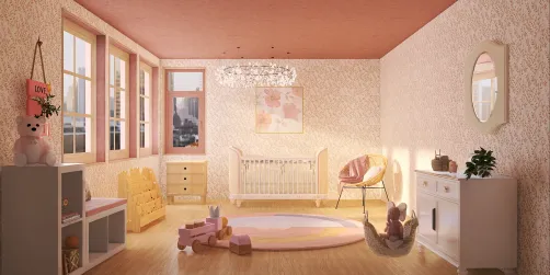 Baby girl nursery 