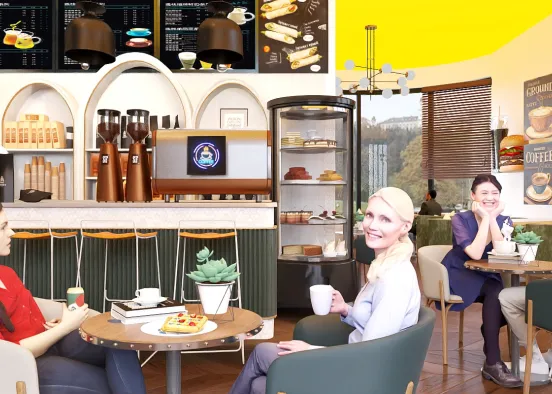 # Coffee time  Renderização de Design