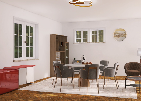 luxurious dining room 🥰🥂 Design Rendering