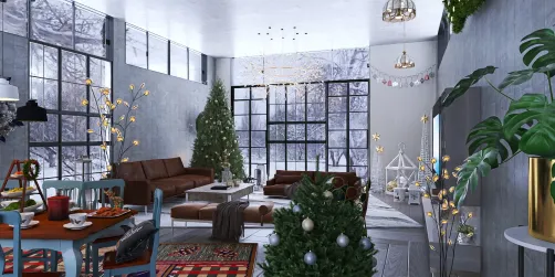 start of the Christmas designs 