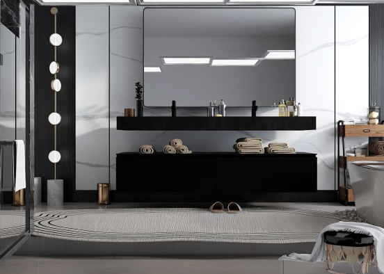 Toalete luxo 🤍 Design Rendering