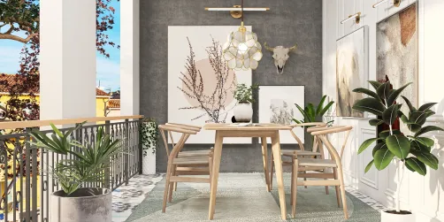 Simple Scandinavian decor 