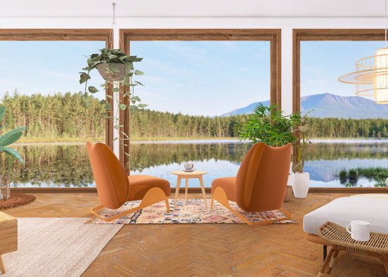 View by the lake  Design Rendering