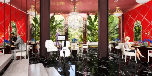 A fancy restaurant for mama