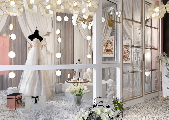bridal shop  Design Rendering