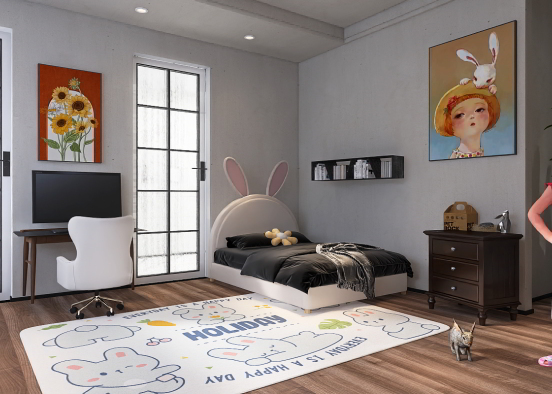 Rabbit room Design Rendering