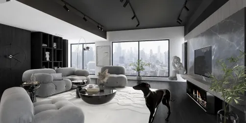 Modern penthouse
