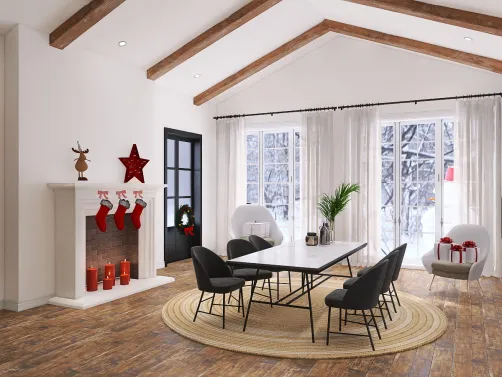 Comedor navideño