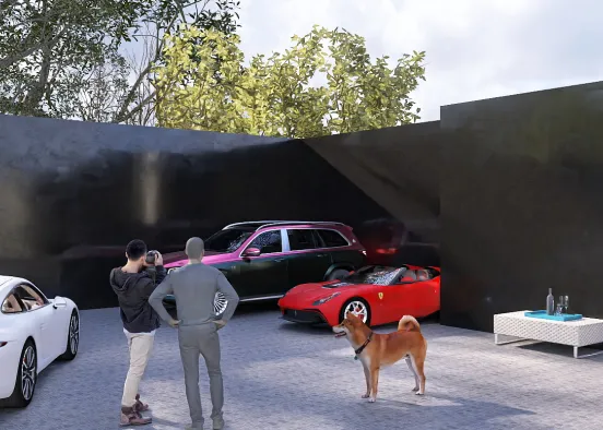 The Rich-Man Garage Design Rendering