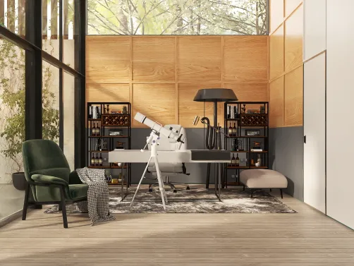 Rustic Home Office 