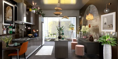 Simply a kitchen