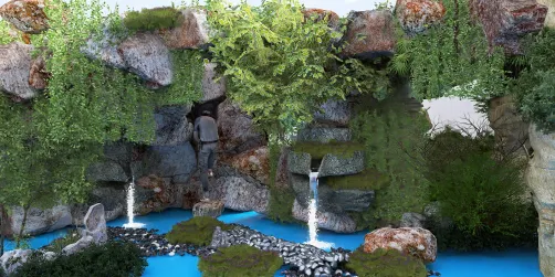 A rock climbing treat. 