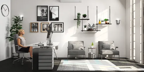 Grey office