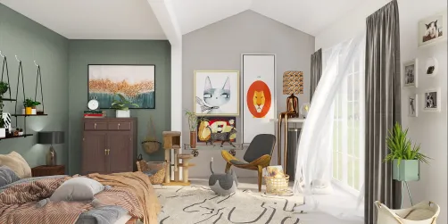 Teen cat lover