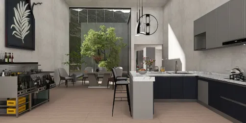 modern kitchen