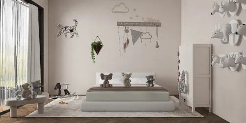 Modern kids room