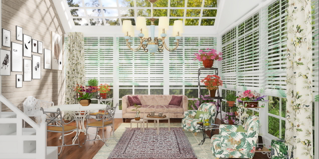 Country style sunroom