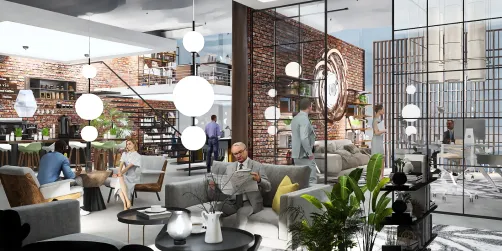 Industrial Loft Office 