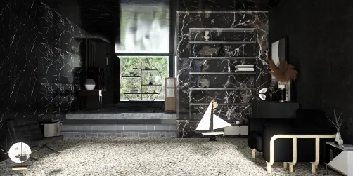 Neoclassical DARK Rosetta Stone corridor