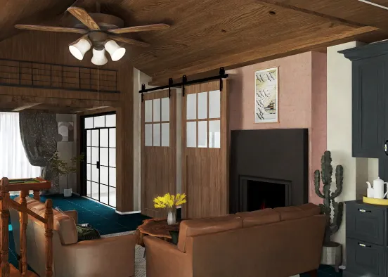 # RusticHouse Renderização de Design