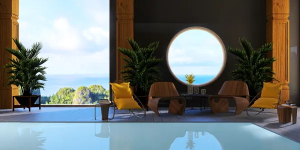 Professional interior design created with Homestyler 3D design software