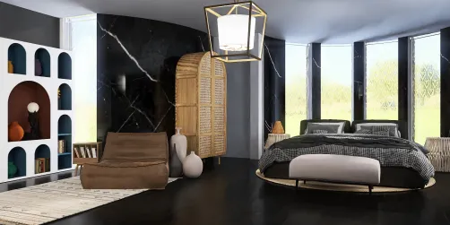 Cute bed room 🌾🌿🍁🍂🌞🌙⭐️