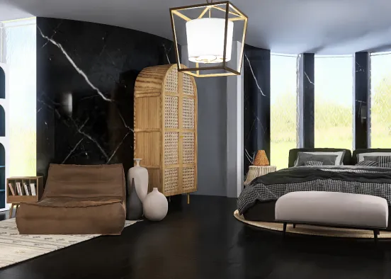 Cute bed room 🌾🌿🍁🍂🌞🌙⭐️ Design Rendering