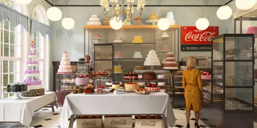 Vintage Cake Shop 🎂 