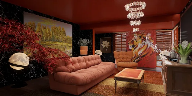 Afrikaans livingroom style 