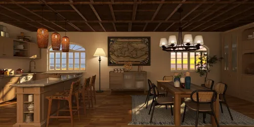 Coastal kitchen 