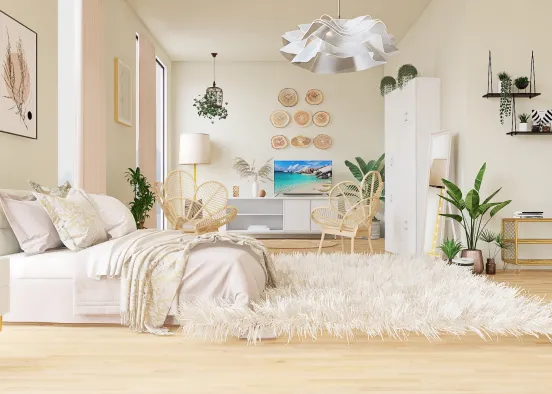 My dream bedroom 💕 Design Rendering