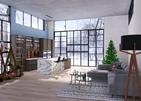Christmas room 🎄  Design Rendering