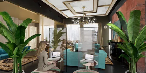 Hotel lobby