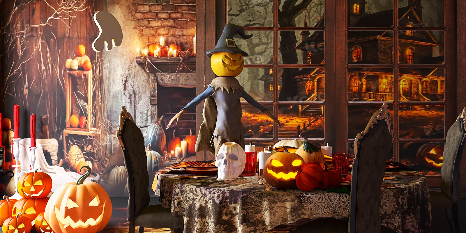 Dinner on Halloween 🎃 night 🌙 