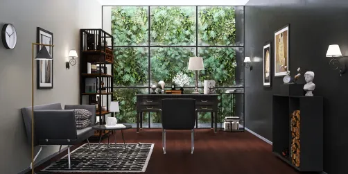 Меланхоличный кабинет.Melancholic office.