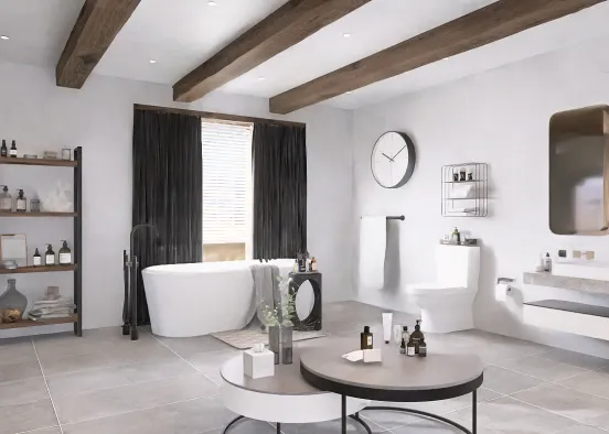 Luxury bathroom, because...why not Design Rendering