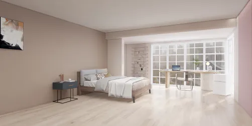 Big aesthetic bedroom