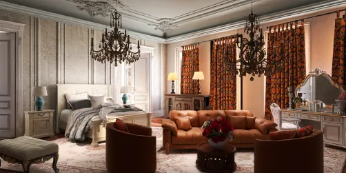 tuscan Bedroom 🤎🟤🤍🟤