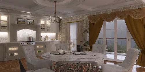 Provençal Kitchen/Dinning Room