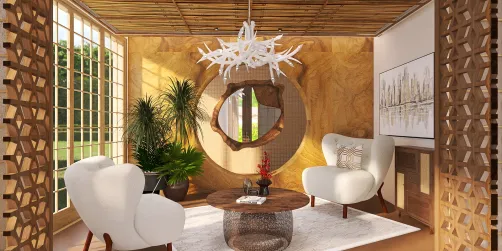 Natural elements...(Setting Room)